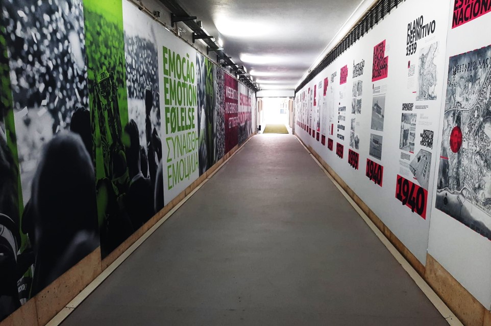 Exposição Túnel do Estádio Nacional: do Sonho à Concretização, do Relvado à Emoção
