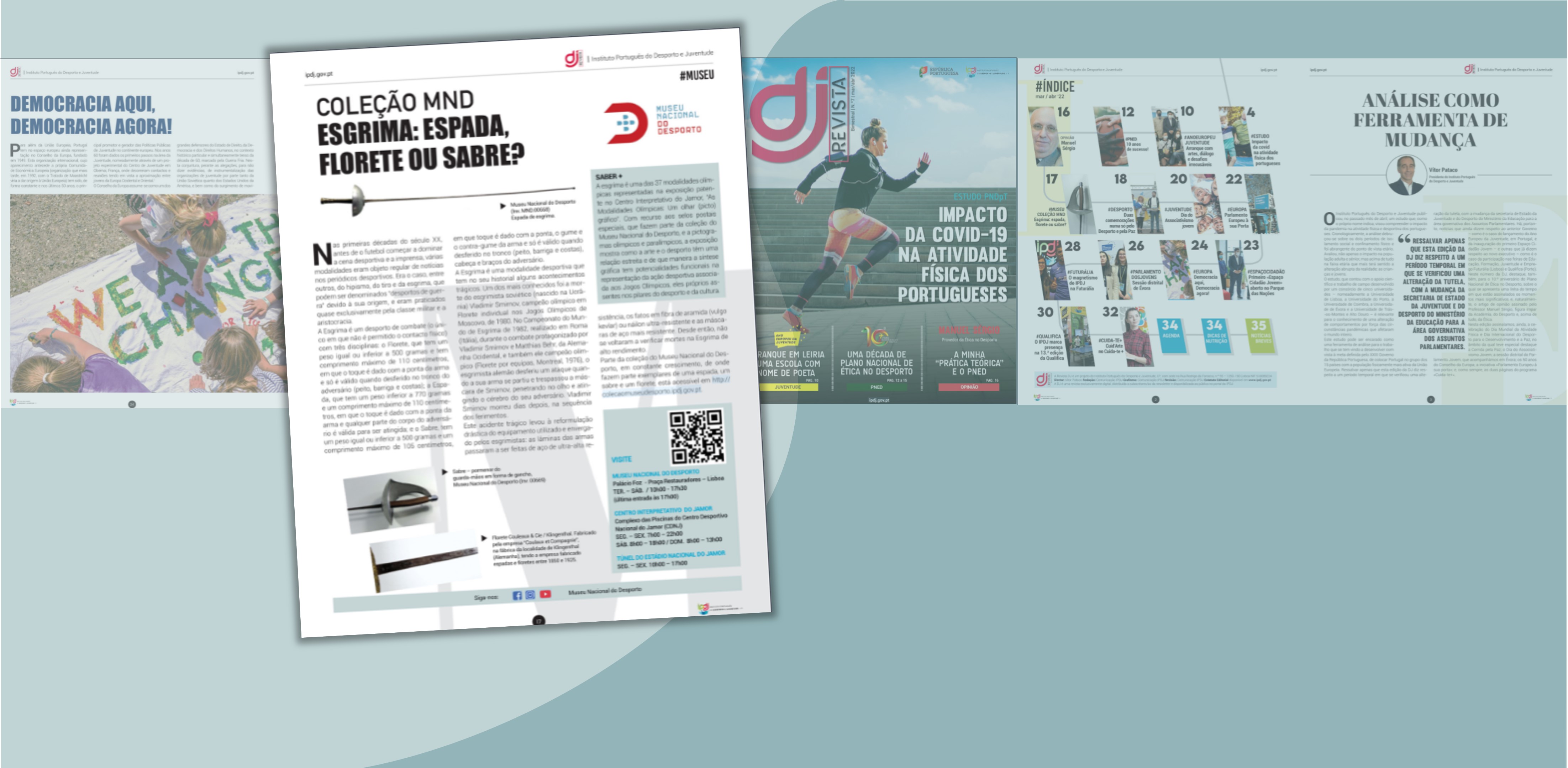 COLEÇÃO MND: ESGRIMA, FLORETE OU SABRE? N.º 7 DA REVISTA DJ