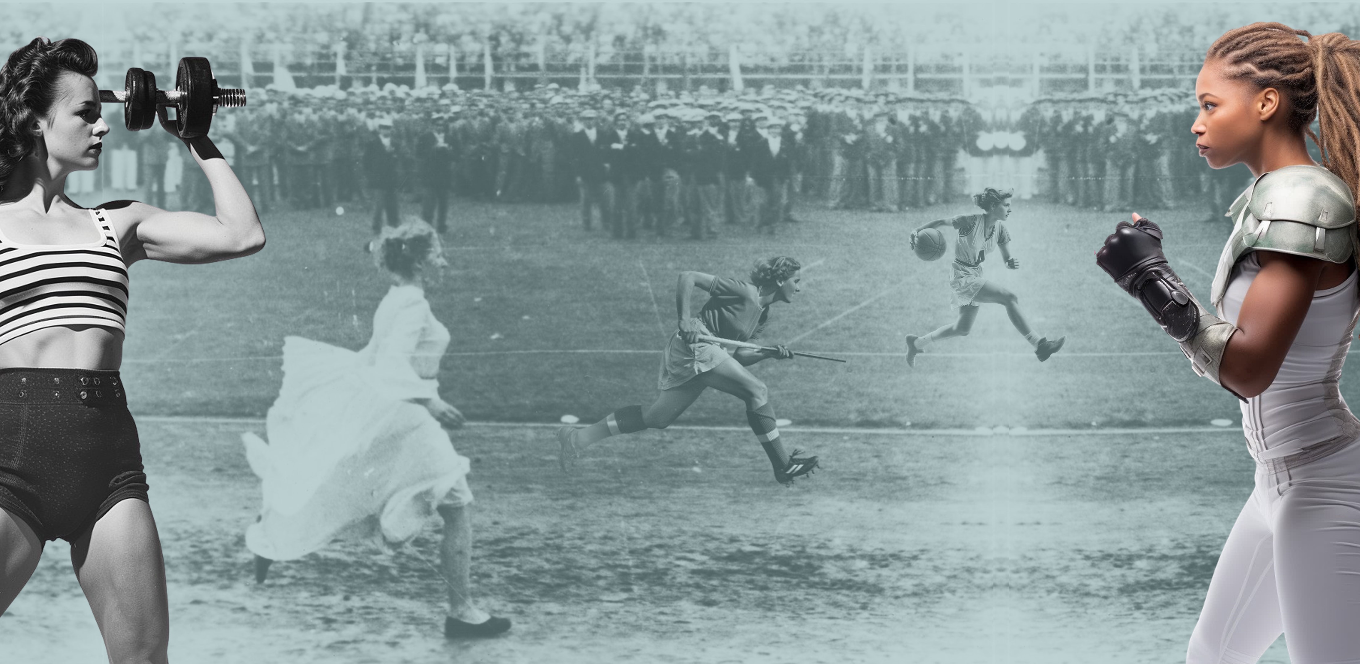 exposição «Mulheres no Desporto