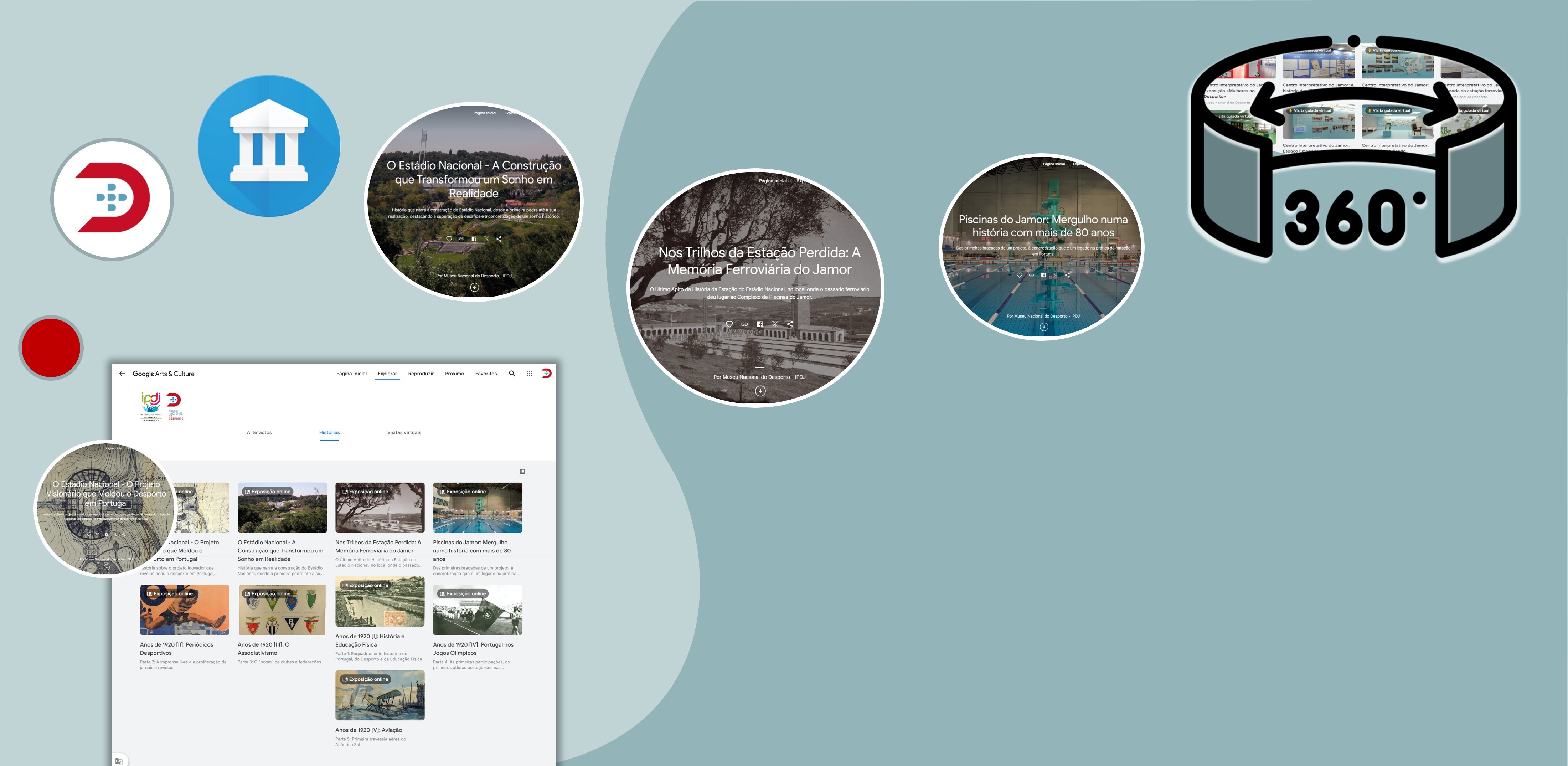 NOVAS EXPOSIÇÕES E VISITAS VIRTUAIS DO MUSEU NO GOOGLE ARTS