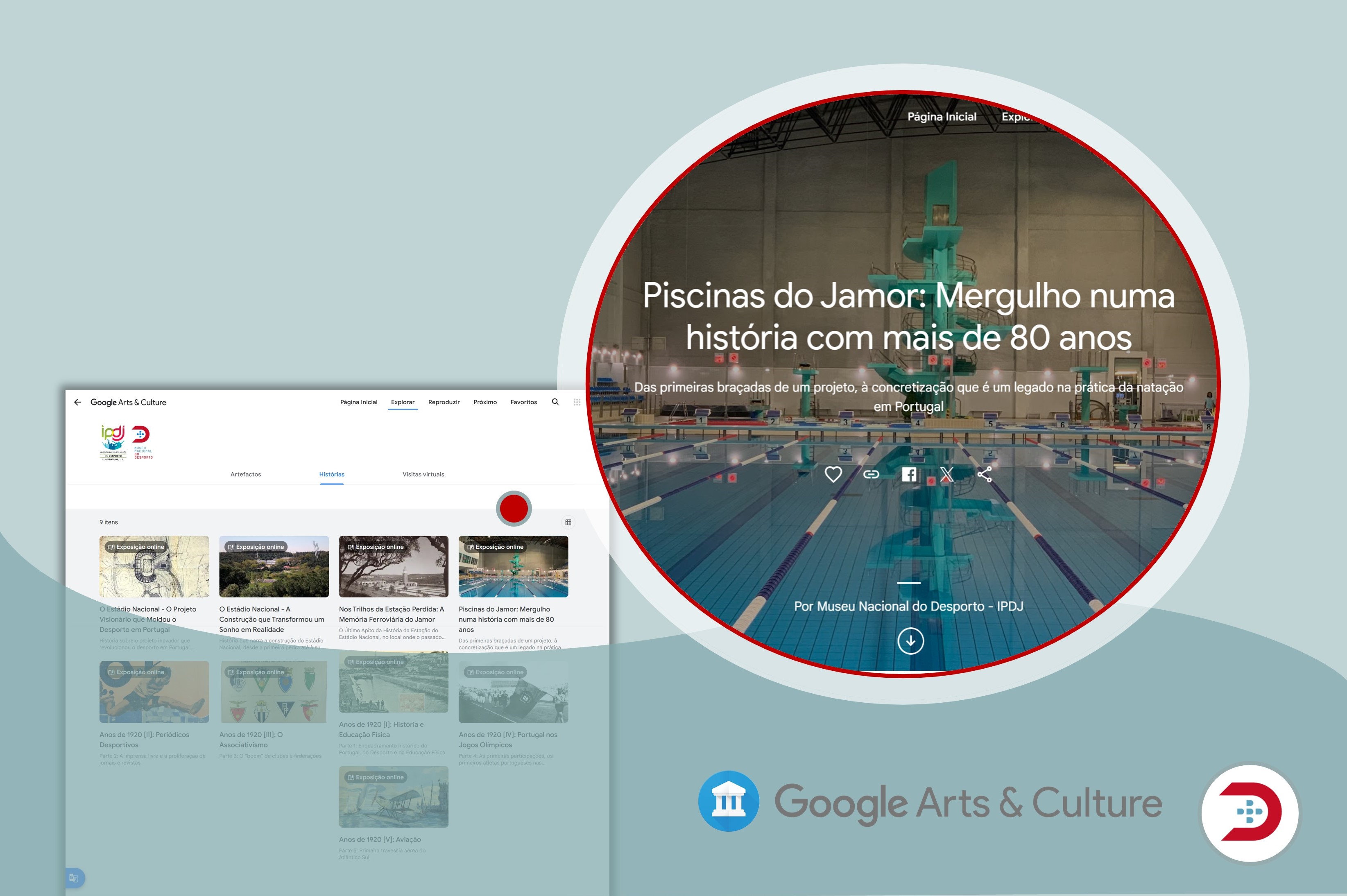 Exposição Piscinas do Jamor: Mergulho numa história com mais de 80 anos